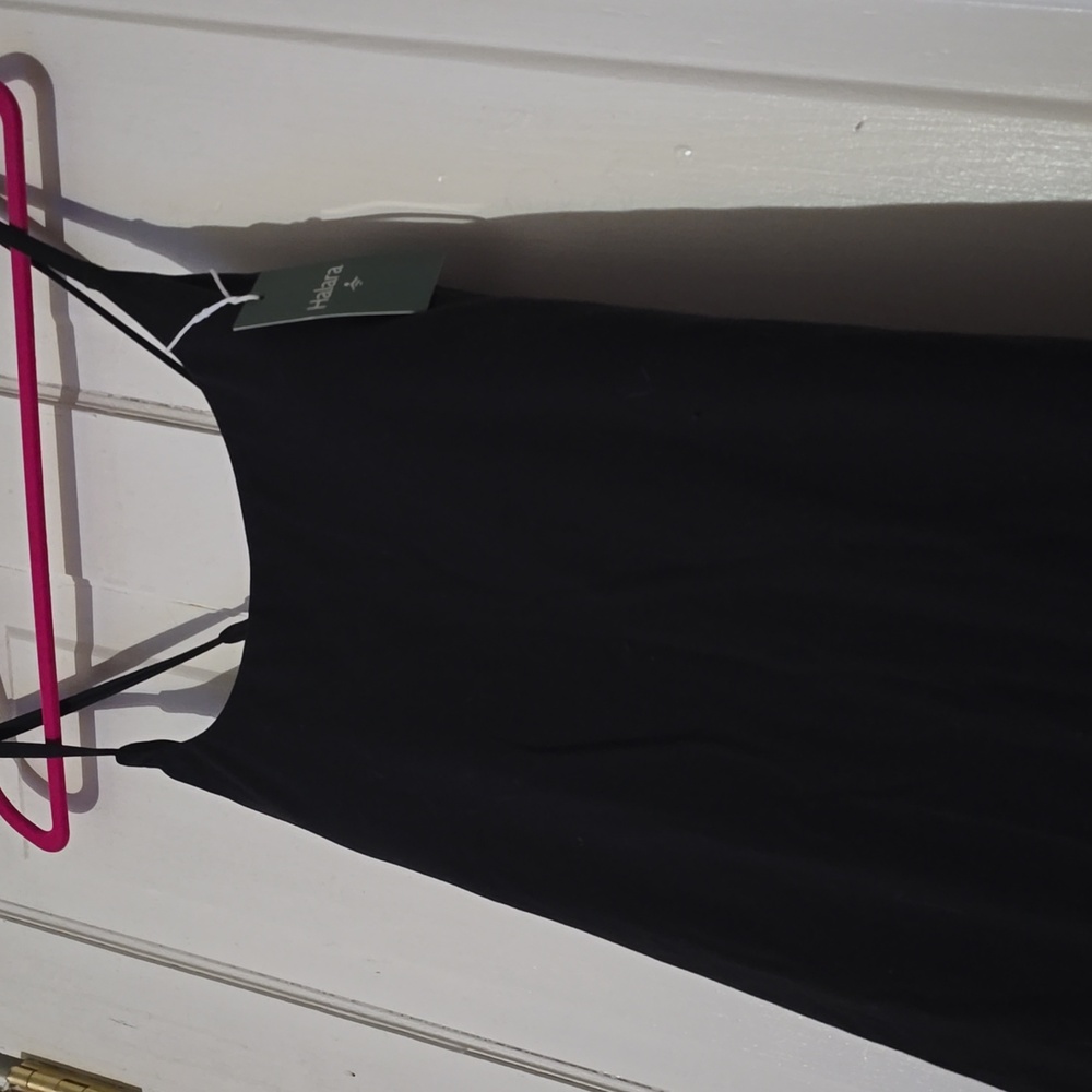 Halara SoftlyZero Plush 2-in-1 Pocket Mini Active Dress Black 2X NEW NWT